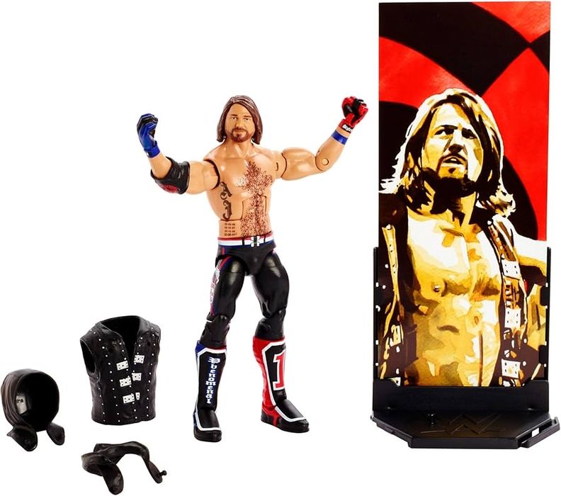 Figurina wwe elite Aj Styles noua sigilata