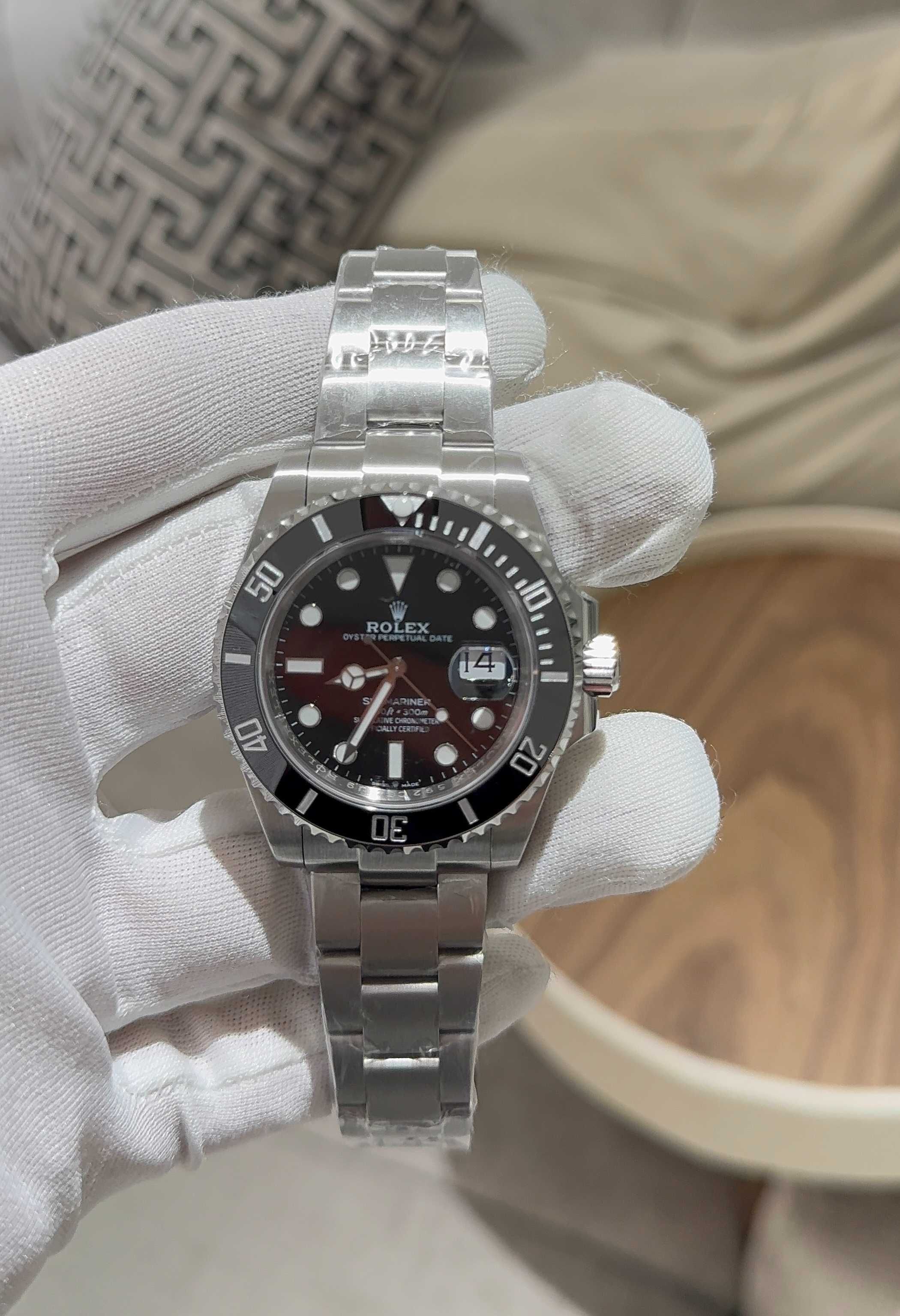 rolex submariner silver DATE 41mm