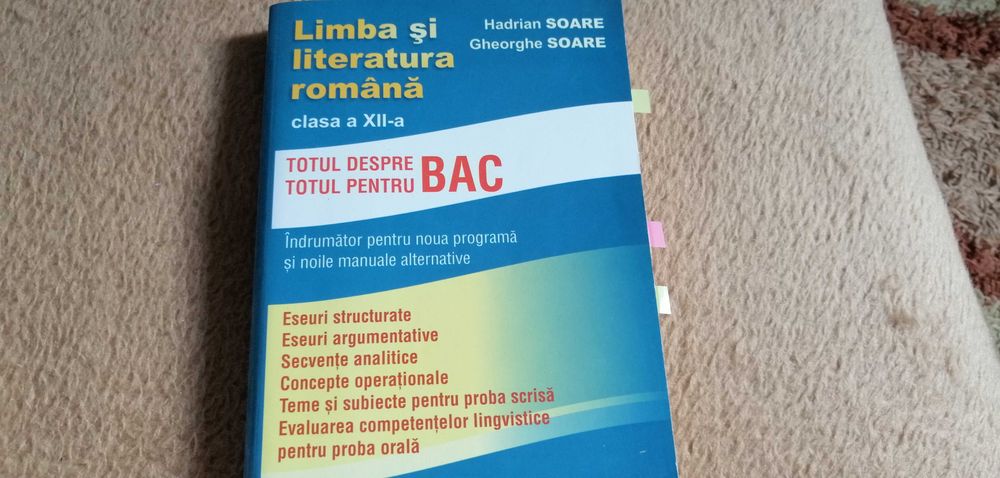 culegeri BAC română