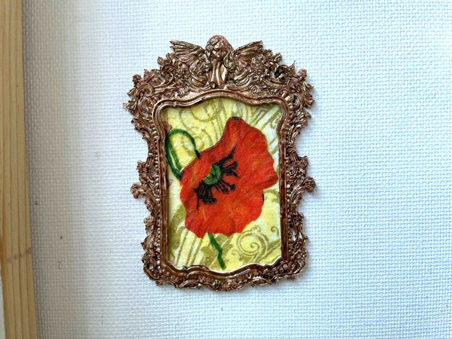 Красива 3д украса с миниатюри