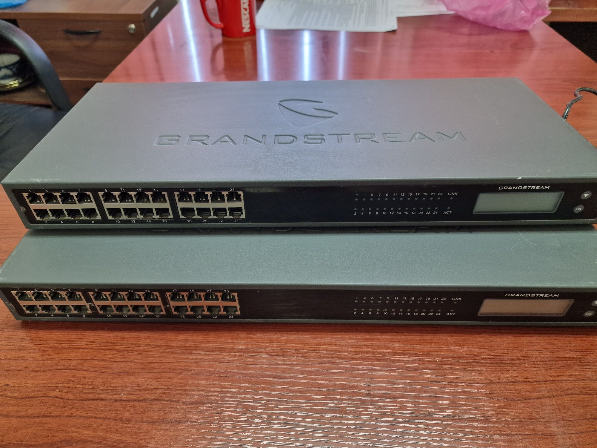 Grandstream GXW4224. IP шлюз. 24xFXS, 1xLAN GbE (в отличном состоянии)