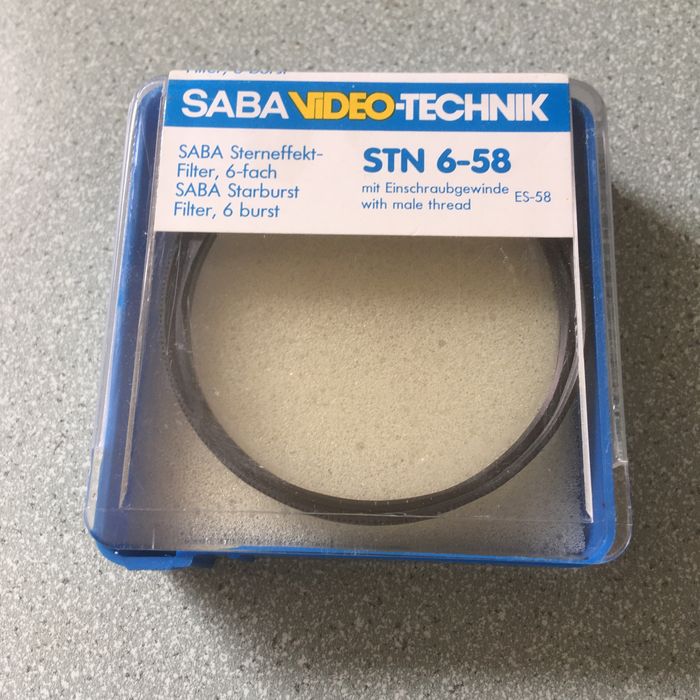 SABA Video Technik 58mm POL Filter Made in Germany