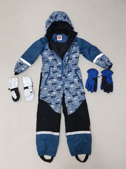 Salopeta iarnă unisex PAX, combinezon schi Overall zăpadă nr 122-128