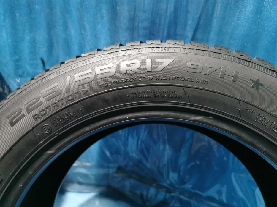 225 55 17 nokian m+s 2 buc