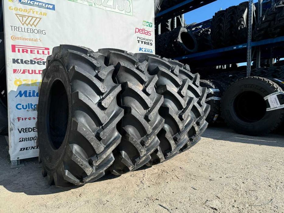 Marca BKT cu 16 pliuri 15.5/80-24 anvelope noi cu livrare rapida
