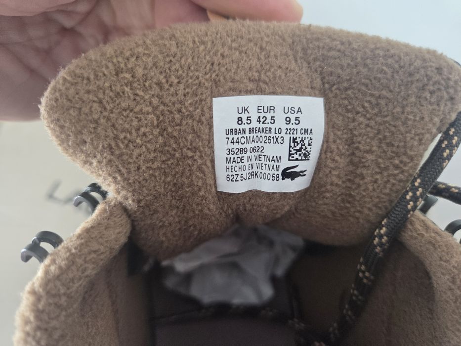 Lacoste Urban Breaker Low noi 42,5