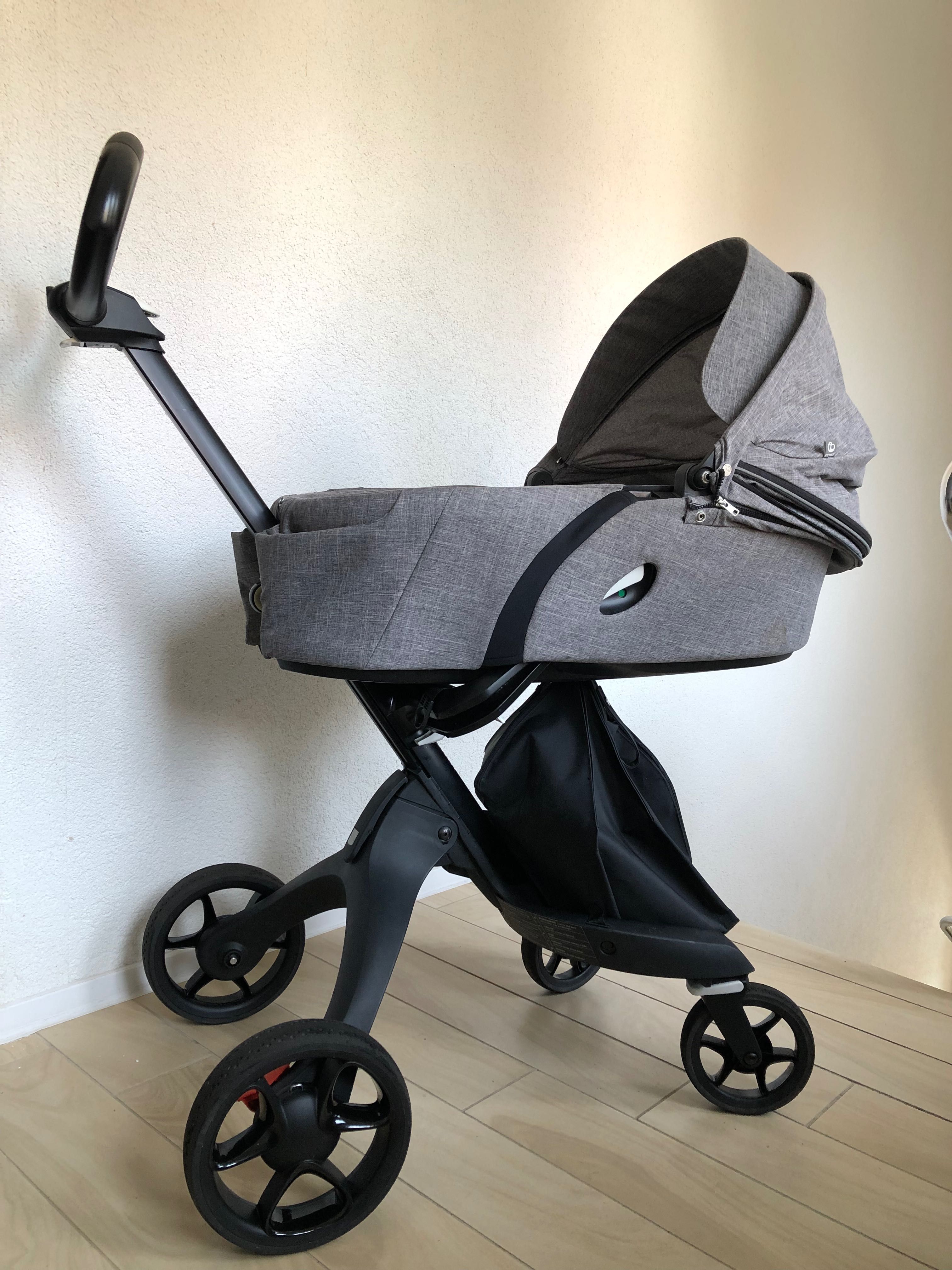 Carucior Stokke V6 Black melange