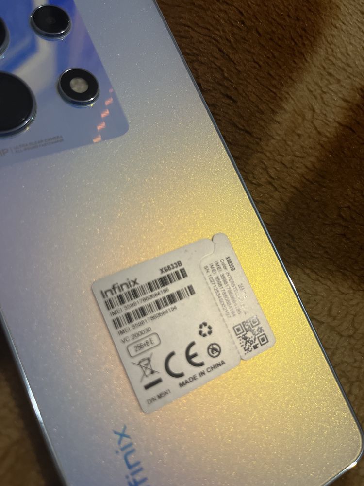 Продается шустрый смартфон Infinix note 30