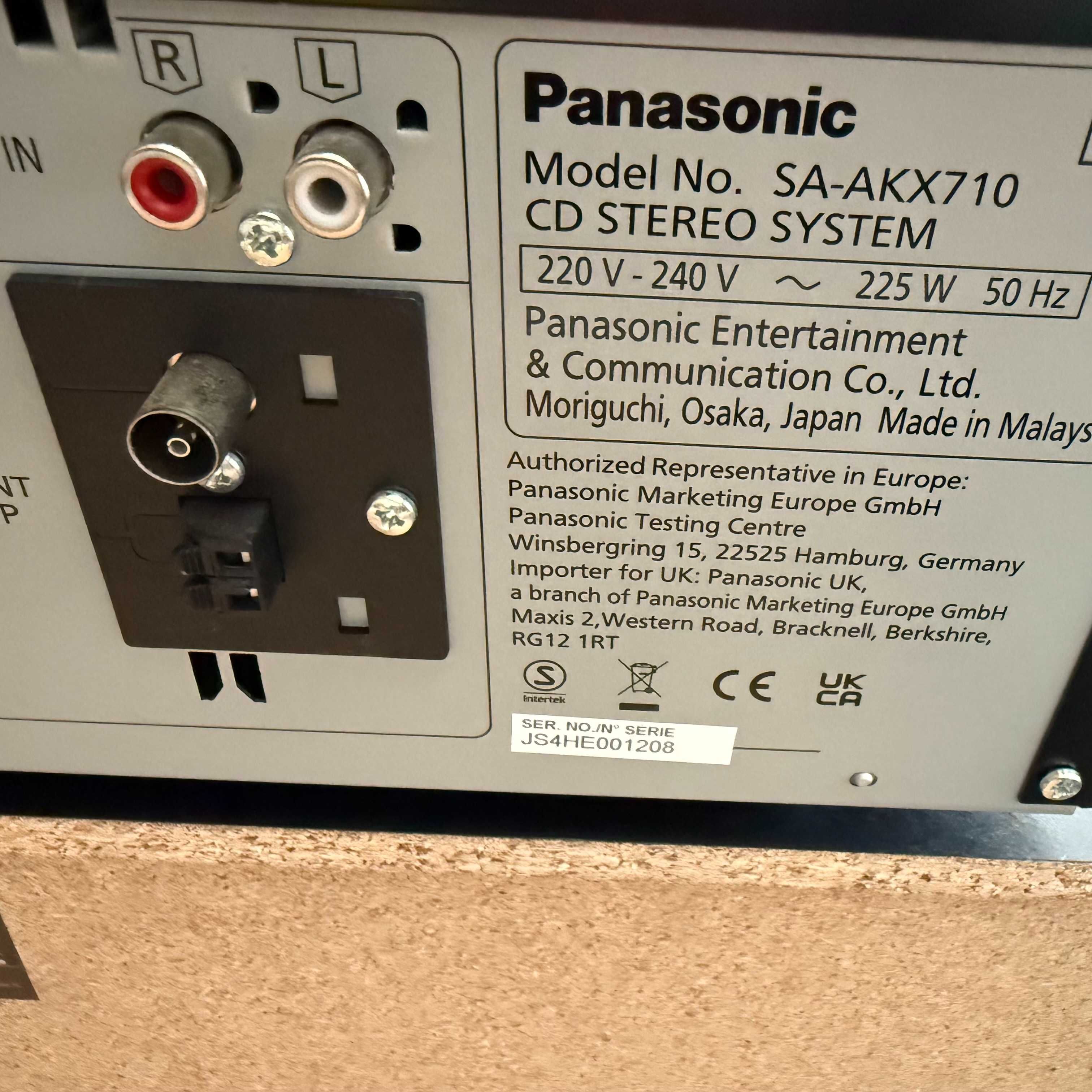 Аудио система Panasonic SC-AKX710
