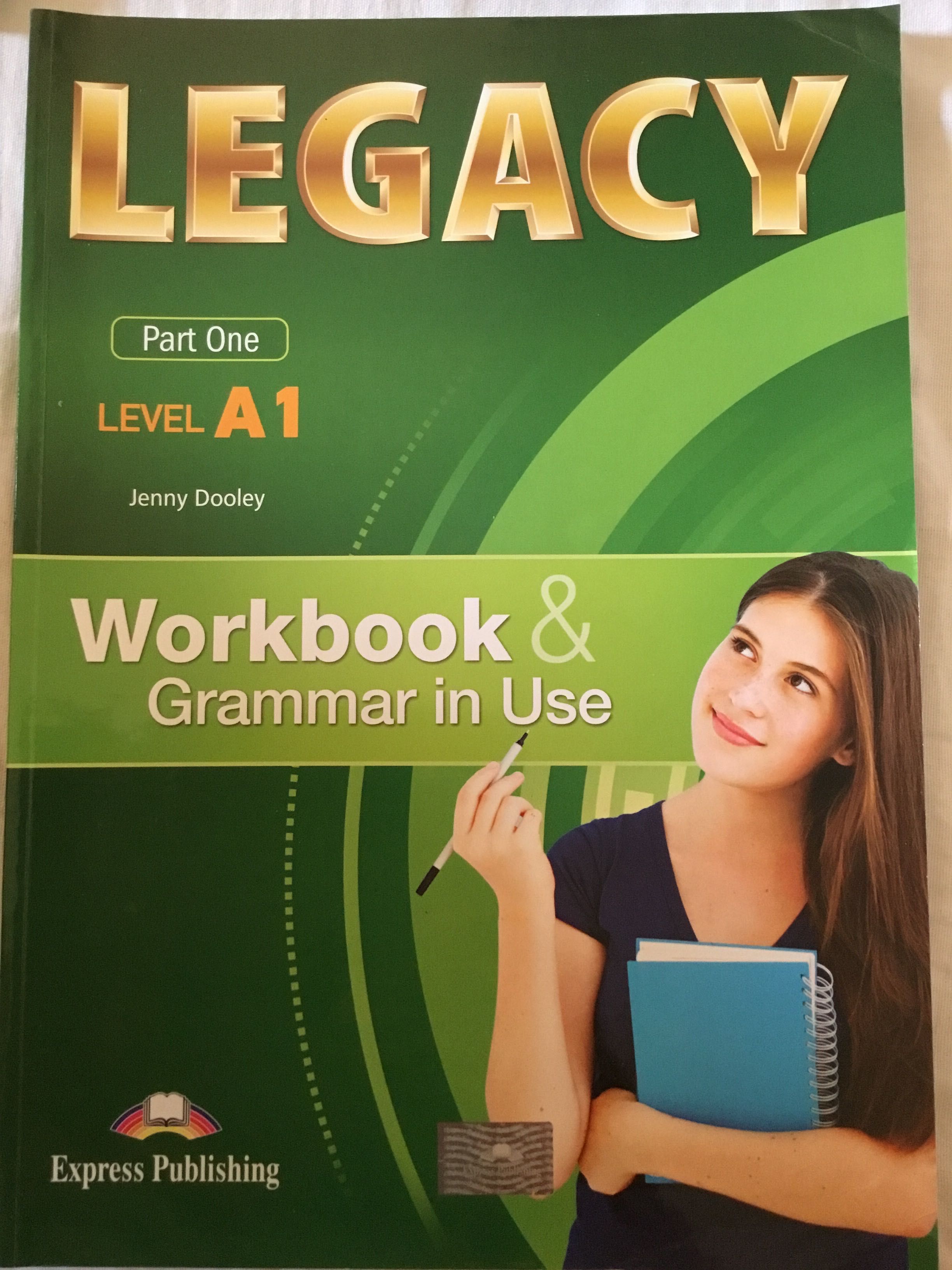 Учебник и Учебна тетрадка по английски Legacy A1 Part 1