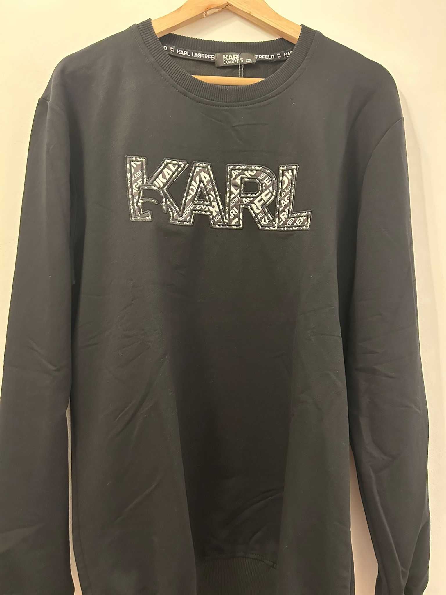 Pulover Karl Lagerfeld, Imprimeu Cusut, Calitate , Marimea S, XL