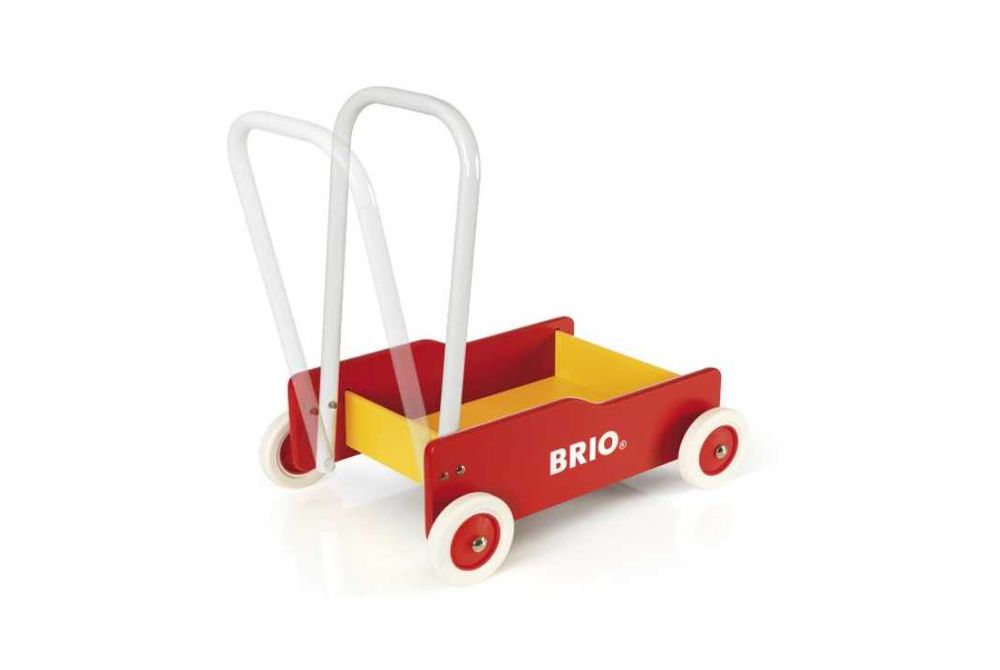 Jucarie Antemergator din lemn, Brio, Multicolor - Stare foarte buna