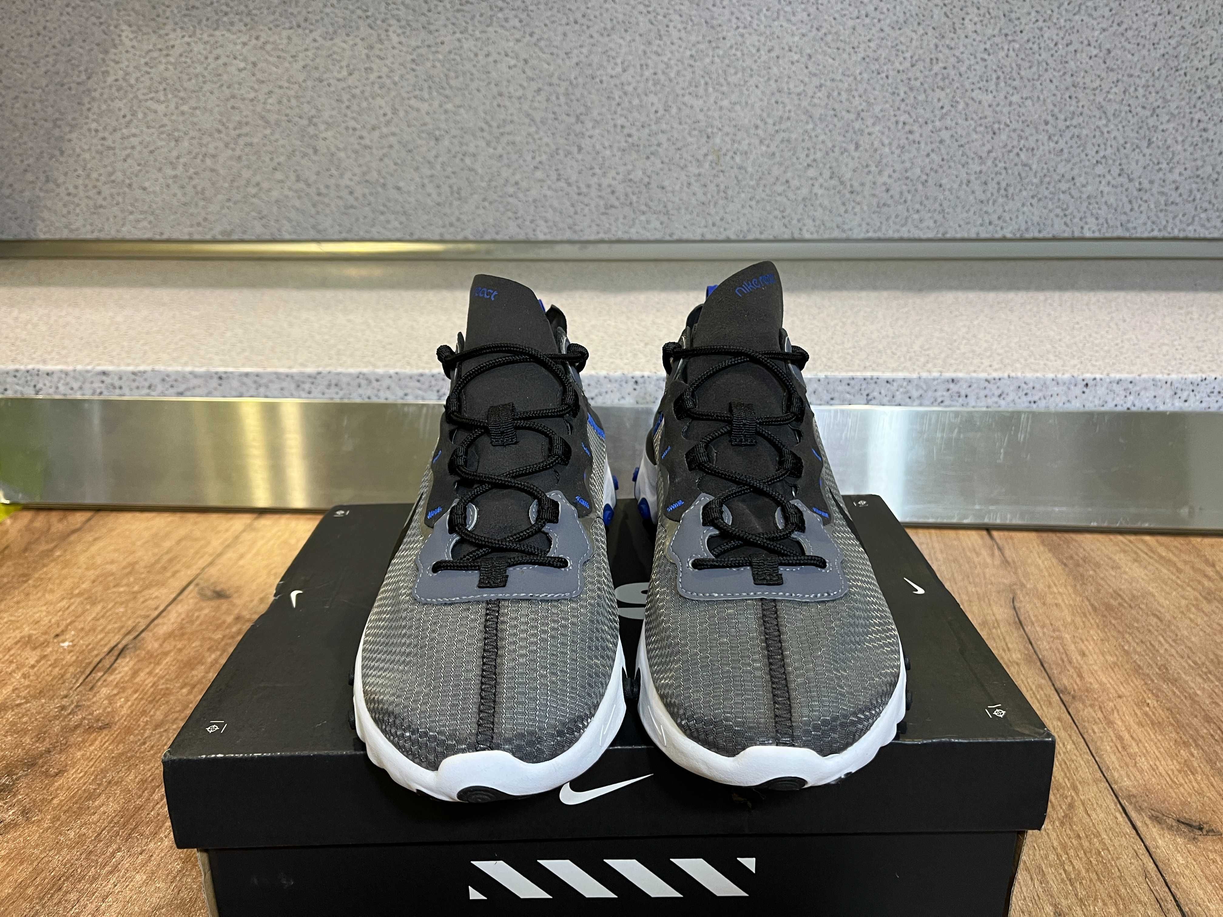 ОРИГИНАЛНИ *** Nike React Element 55 SE / Black Racer Blue