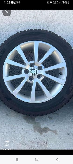 Jante 16 skoda cauciucuri iarna