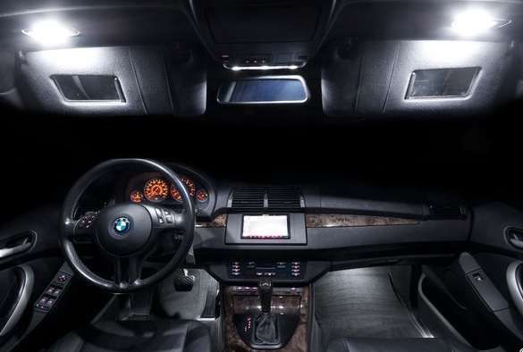 Комплект LED интериорно осветление за BMW X3 E83 (04-10)