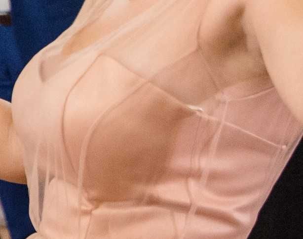 Rochie banchet/nunta eleganta cu corset si tulle marimea S/36