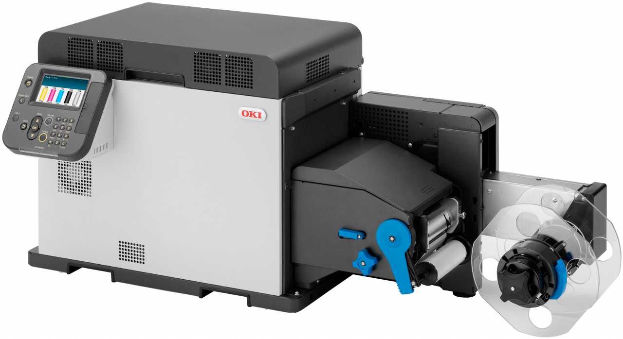 Пятицветный принтер для печати этикеток OKI Pro1050