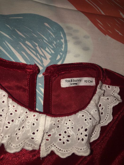 Коледна рокля ръст 92 см.