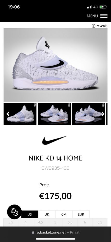 Nike Kd 14 Home-nepurtati,primiti cadou