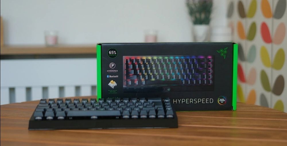 Razer BlackWidow V3 Mini HyperSpeed (Green Switch), Black