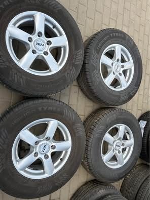 Set jantealiaj pe 16 5x139,7 cu cauciucuri noi 245/70/16