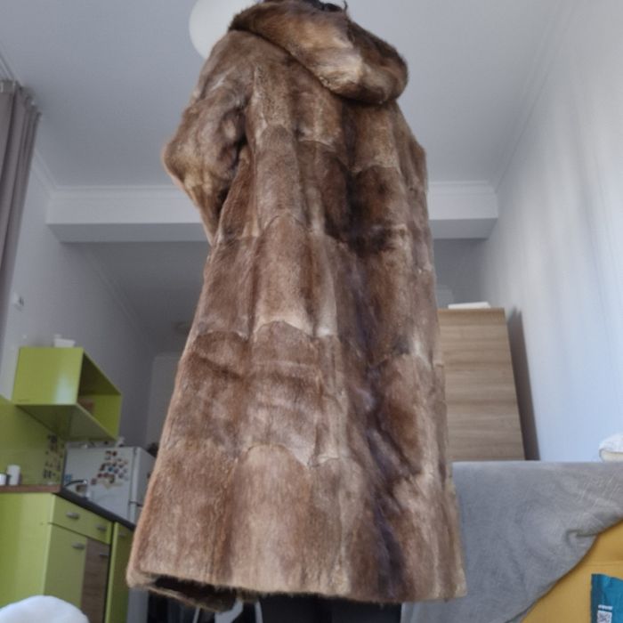 Haina de blana naturala lunga