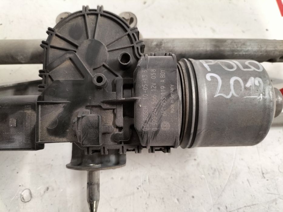 Моторче - механизъм предни чистачки VW Polo / Фолксваген Поло 2012г.