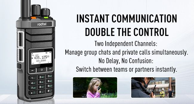 Radtel RT-860 радиостанция с пълен обхват (Full-Band RX) и SSB модулац