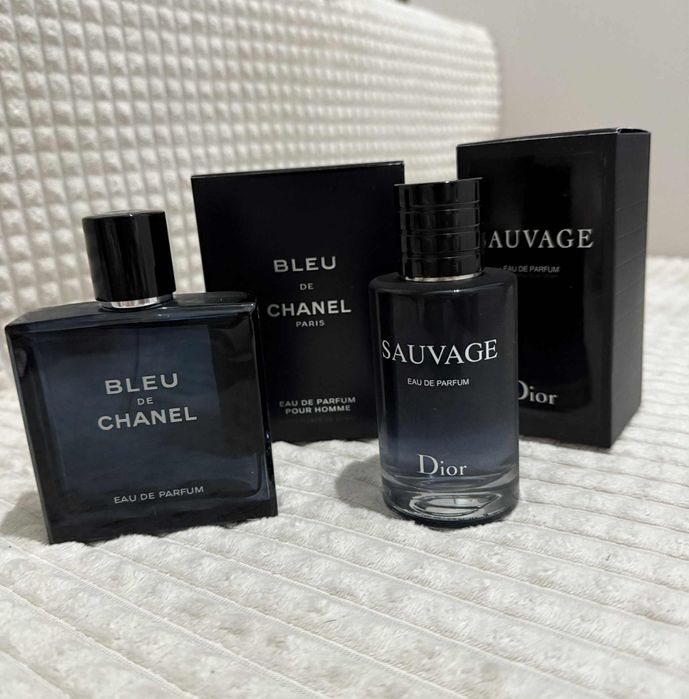 Parfumuri Dior Sauvage  Bleu de Chanel originale.