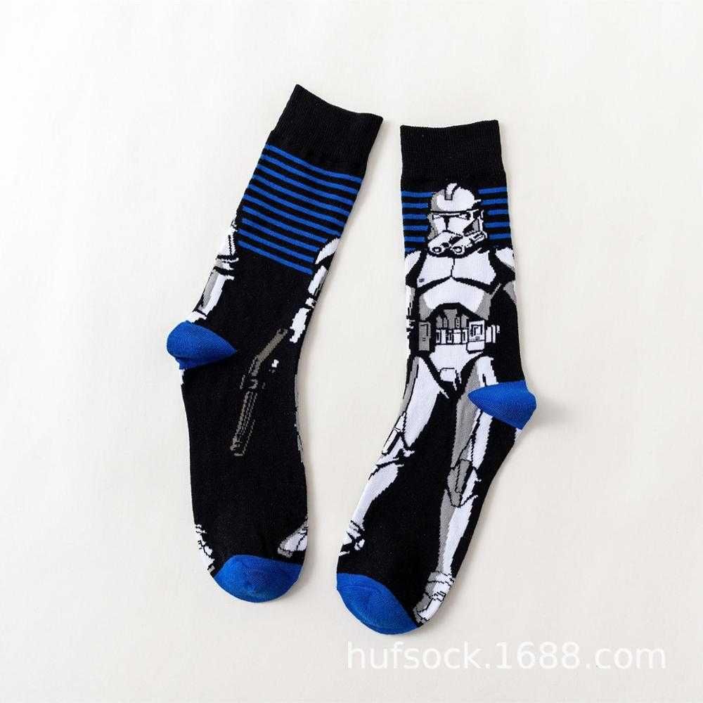 Happy socks-Mad socks-Star Wars - луди, весели, цветни, шарени чорапи