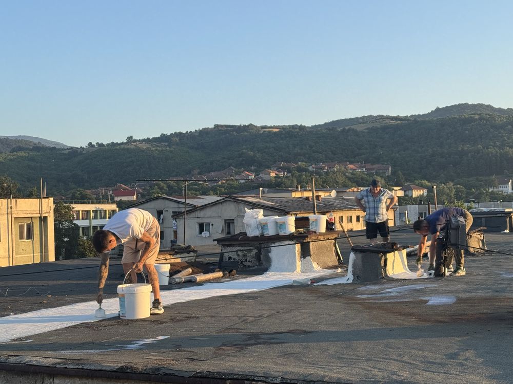 Executam Hidroizolatii cu Solutie lichida