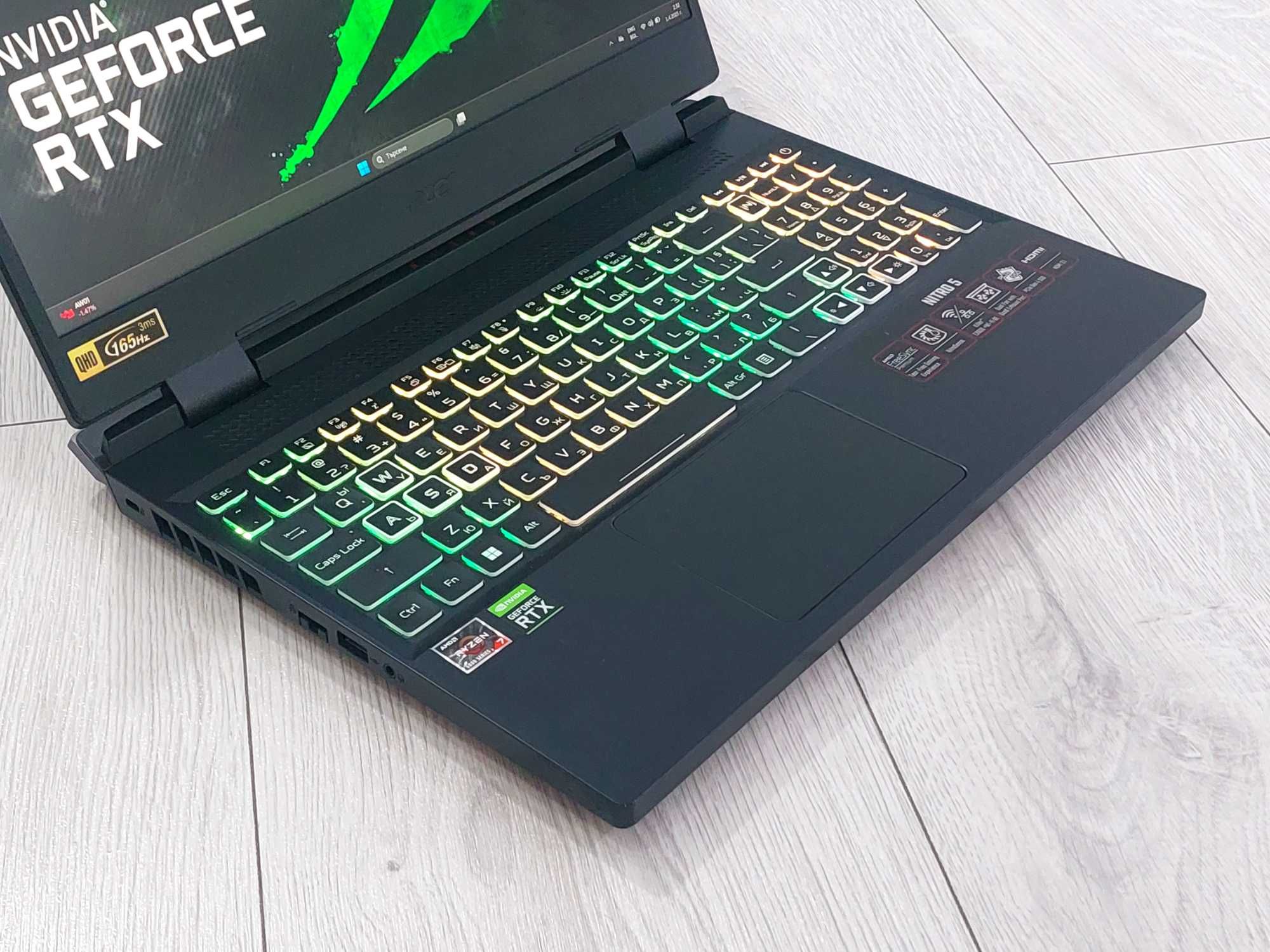6800H|RTX3070|QHD 165Hz|32RAM|1TB лаптоп nitro 5 laptop нитро 5 gaming