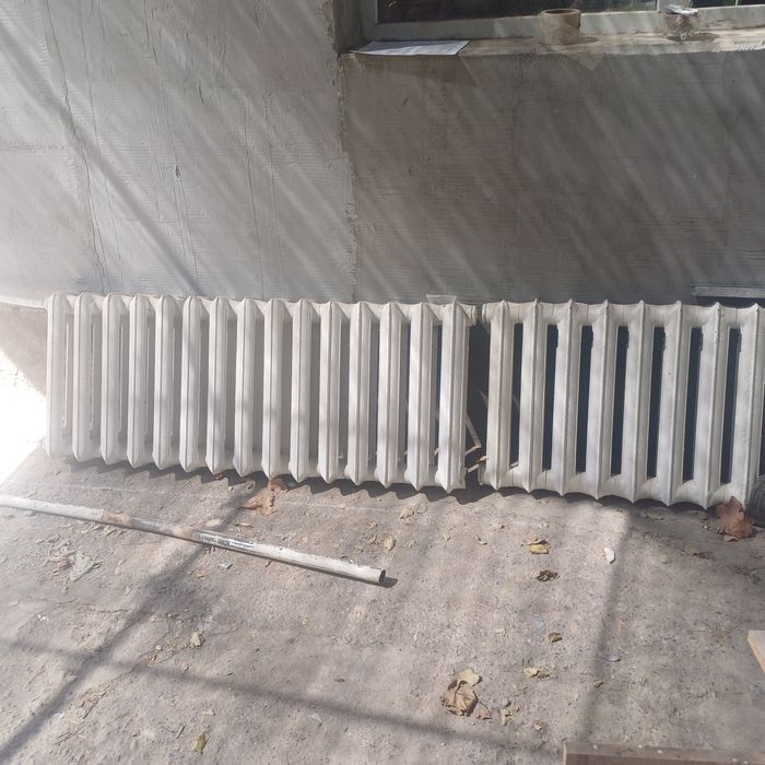 Чугунные батареи с котлом