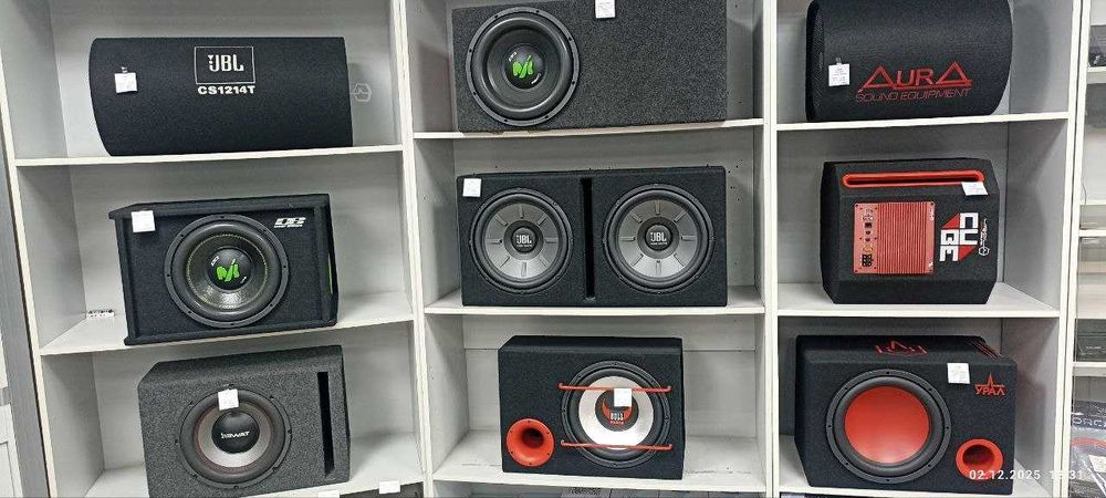 Сабвуферы. Распродажа! До 40%