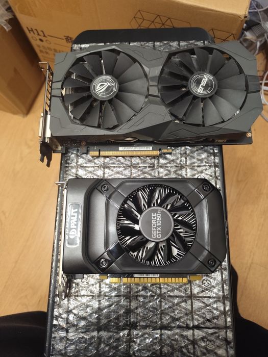 Продам Asus Strix gtx 1050ti 4gb 128bit dx12