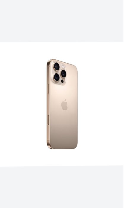 Iphone 16 pro max ideall 256 desrt gold sim card