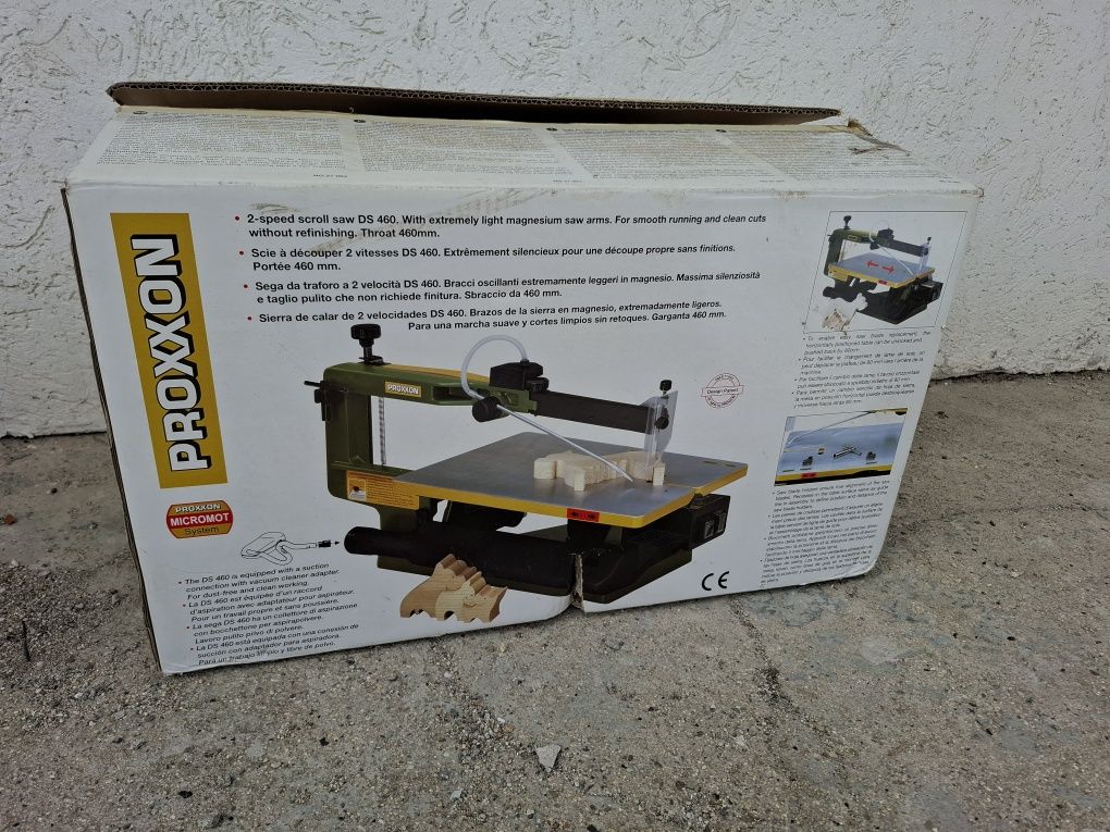 НЕИЗПОЛЗВАН!!! PROXXON DS 460 Контурен трион/банцинг