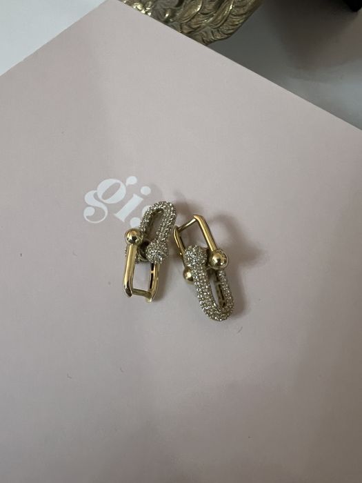 Cercei din aur model Tiffany-4,56 gr