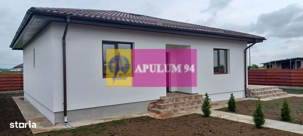 Săbăreni, casă nouă parter, 3 camere + dependințe