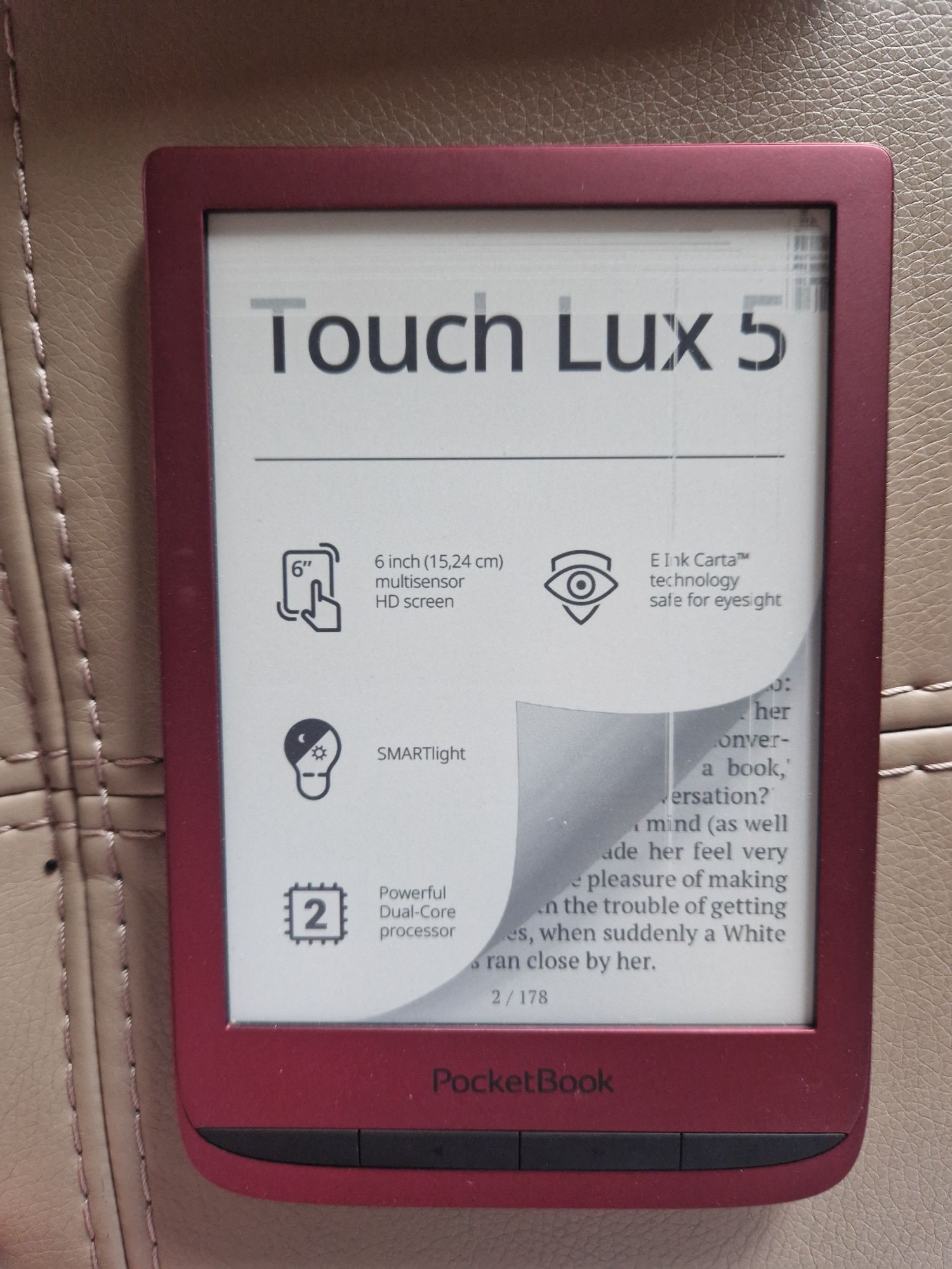 Pocketbook Touch lux 5