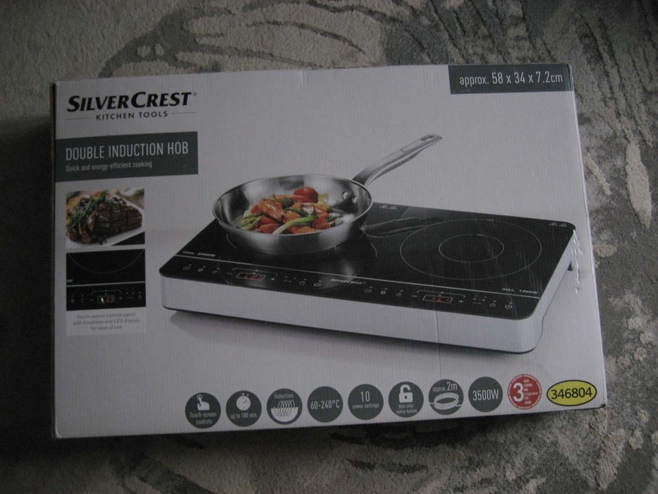 Двоен индукционен котлон Silvercrest