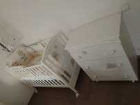 Mobilier bebeluși – model Mars, cu accesorii premium