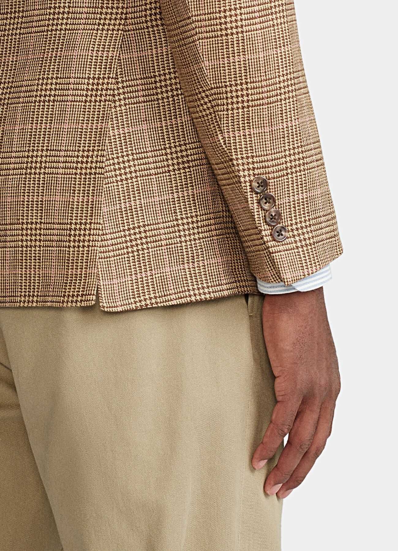 Sacou blazer slim 54 XL premium Herman & Sons English lana moale