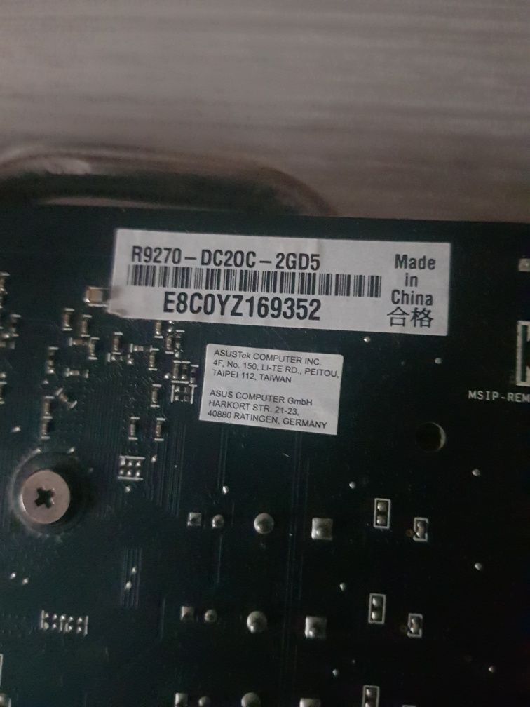 Placa Video Asus Radeon R9 270 2gb Gaming