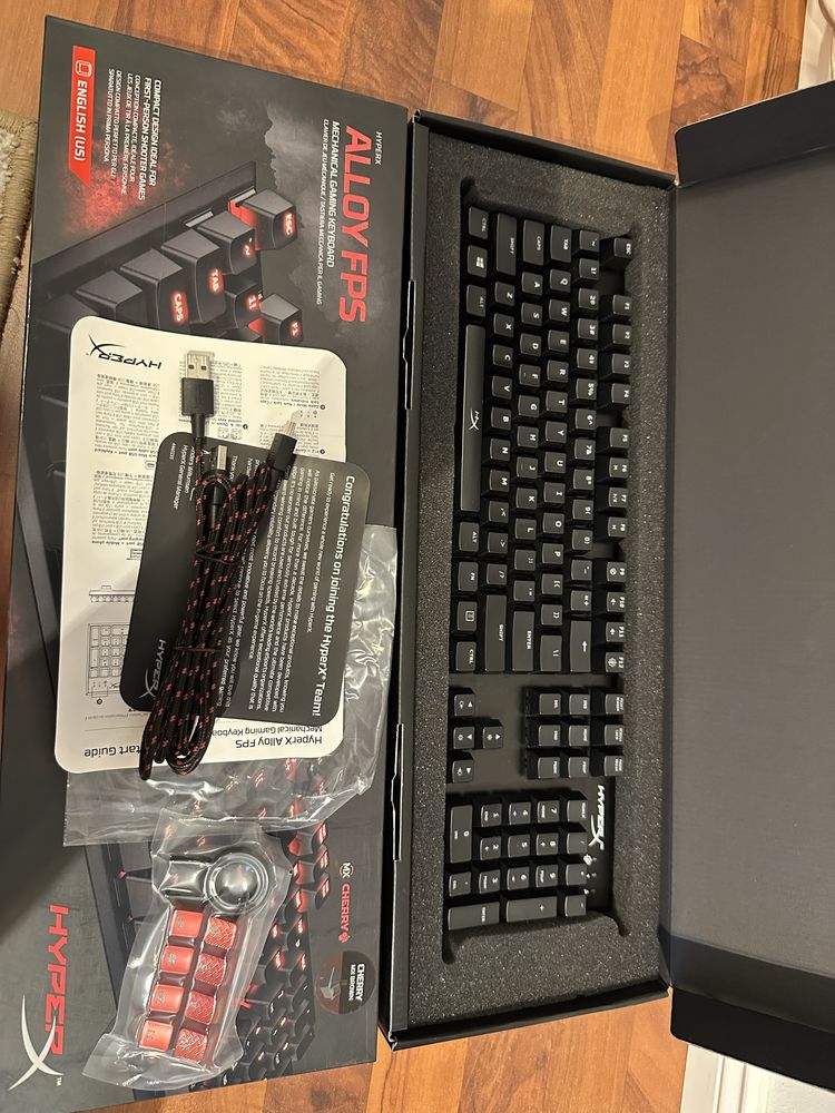 Tastatura mecanica gaming HyperX Alloy FPS, Cherry MX Brown