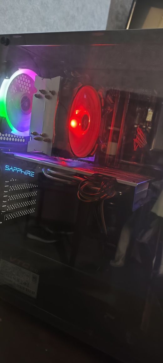 Компьютер для игр i7 8700, rx580 8gb