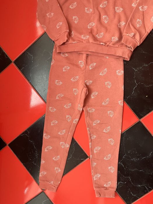 Set hanorac si pantalon Fete 140, 9-10 ani , h&m , zara