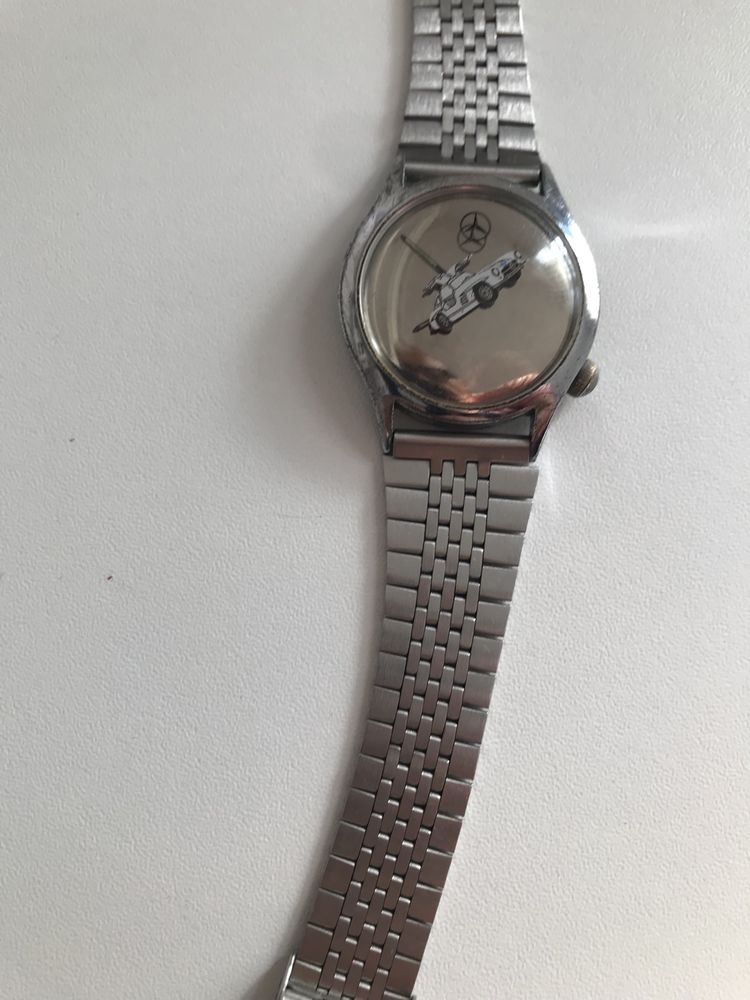 Ceas vechi de colectie Mercedes Benz cu mecanism elvetian