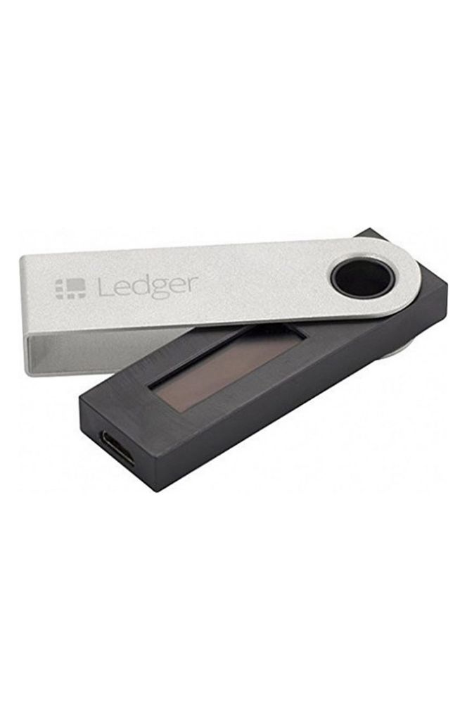 Аппаратный кошелек Ledger Nano S черный криптокошелек