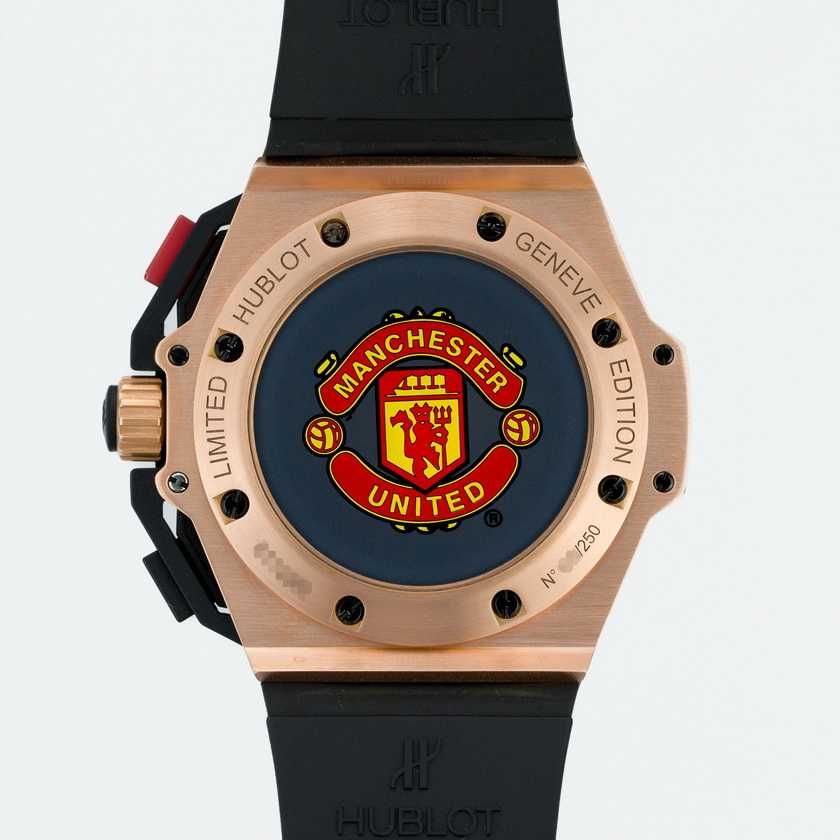 Hublot King Power Rojo Diablo Manchester Rose Gold Limited Edition